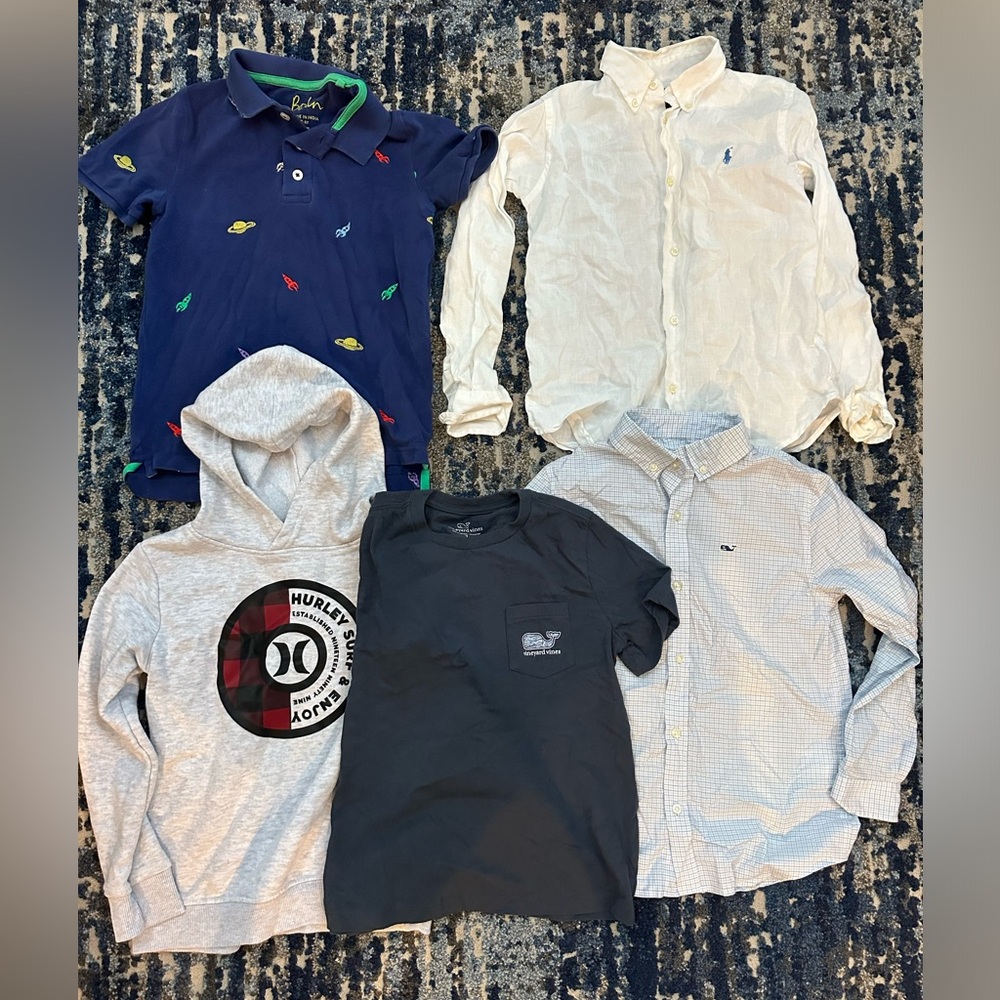 Amazing line up of Designers: Ralph Lauren-BODEN-Vinyard Vines - & Hurley